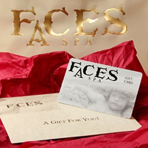 Faces Spa Gift Certificate Card